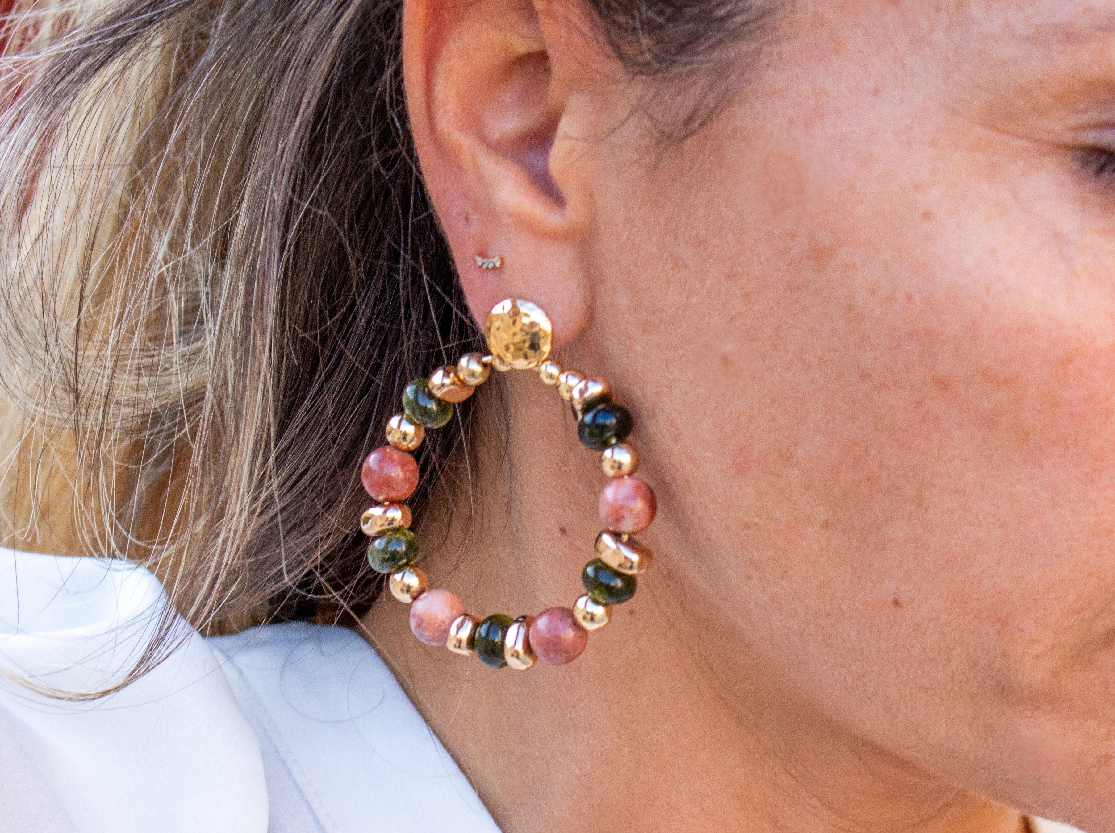 Boucles d'oreilles Savane