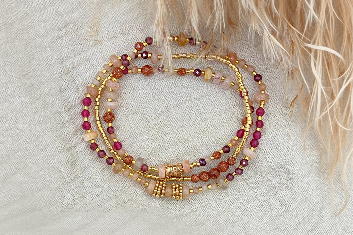 Cannelle, bracelet multirang